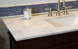 Classic/Traditional Style Custom Tile Bathroom