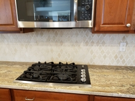 Custom Tile Kitchen Backsplash